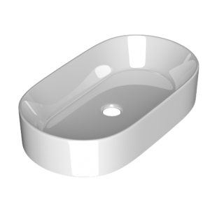 Ceramic Basin Vanity Sink Bowl 52x31cm - Pick Me Home