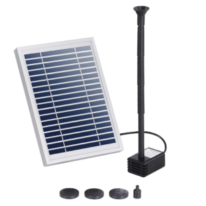 Solar Pond Pump Submersible Fountain Kit 4.4ft - Pick Me Home