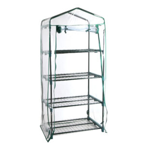 Mini Greenhouse Planter Box 4-Tier 1.6x0.7x0.5m