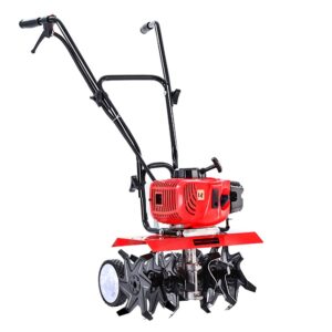 Giantz 65CC Tiller Rototiller Garden Cultivator 6 Blades Soil Power Rotary Hoe
