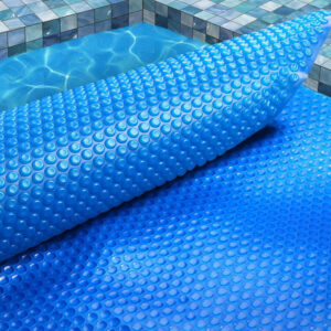 Solar Pool Cover Blanket 500 Micron 8x4.2m Blue - Pick Me Home