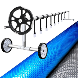 Solar Pool Cover Roller 500 Micron 8x4.2m Silver - Pick Me Home