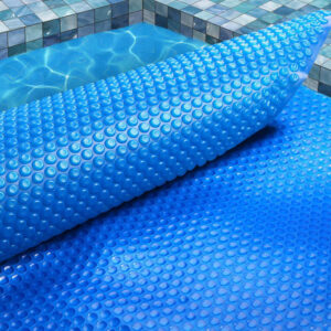 Solar Pool Cover Blanket 500 Micron 9.5x5m Blue - Pick Me Home