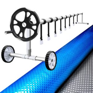 Solar Pool Cover Roller 500 Micron 9.5x5m Silver - Pick Me Home