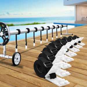 Pool Cover Roller Attachment Straps Kit 8Pcs - Pick Me Home