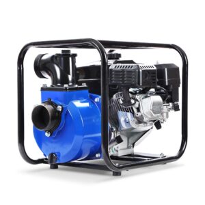 Petrol Water Pump Fire Fighting Transfer 7HP 3in Blue - Pick Me Home