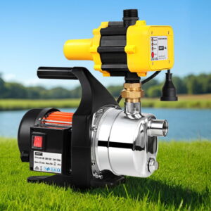 Garden Water Pump High Pressure 1500W Yellow - Pick Me Home