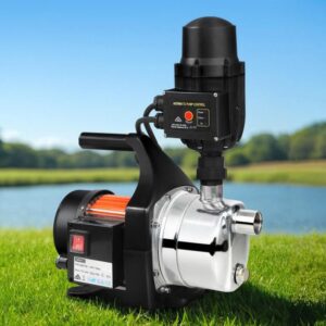 Garden Water Pump High Pressure 800W Black - Pick Me Home