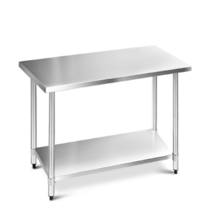 Stainless Kitchen Bench 304 Work Bench 1219x610mm - Pick Me Home