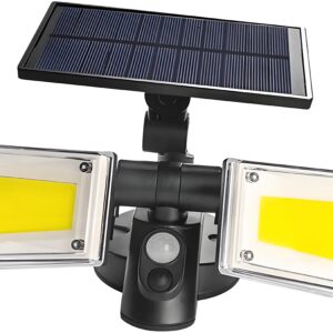 Solar Motion Sensor Wall Light Double Head - Pick Me Home