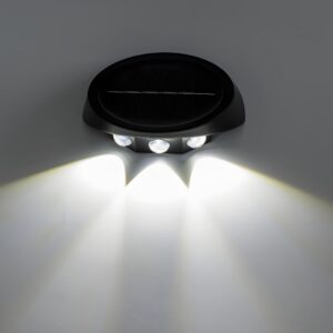 Solar Wall Light Outdoor Sconce 4-Pack White - Pick Me Home