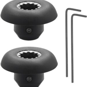 2 Pack Blender Drive Socket 891 802 15546 15547 with Allen Wrench, Compatible with Vitamix Blenders 5200 5006 5012 5057 5062 Series, Made for Most Vitamix Commercial Machines