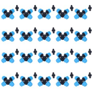 Cross Spray Nozzle Micro Irrigation Mister 20Pcs - Pick Me Home