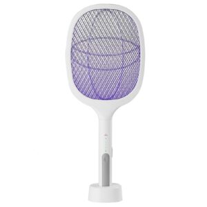Electric Mosquito Swatter Rechargeable LED White - Pick Me Home