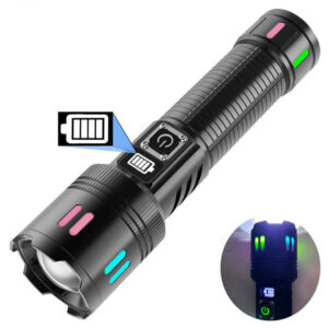 Emergency Flashlight Rechargeable Patrol Torch - Pick Me Home
