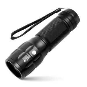 Tactical Flashlight Zoom LED Torch 160LM - Pick Me Home