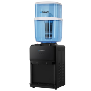 Water Cooler Dispenser Benchtop 22L Black - Pick Me Home